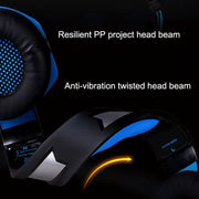 KOTION EACH G2000 Stereo Bass Gaming Headphone with Microphone & LED Light, For PS4, Smartphone, Tablet, Computer, Notebook