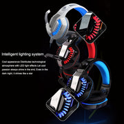 KOTION EACH G2000 Stereo Bass Gaming Headphone with Microphone & LED Light, For PS4, Smartphone, Tablet, Computer, Notebook