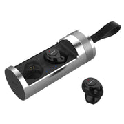 SARDiNE F8 TWS Bluetooth V5.0 Wireless Stereo Earphones with Charging Box(Silver)