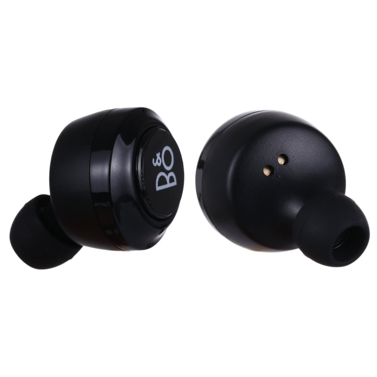 Air Twins TWS1 Bluetooth V5.0 Wireless Stereo Earphones with Magnetic Charging Box(Black)