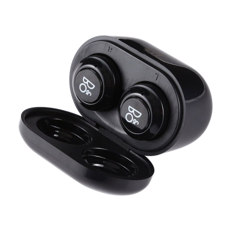 Air Twins TWS1 Bluetooth V5.0 Wireless Stereo Earphones with Magnetic Charging Box(Black)