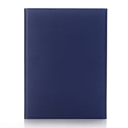A102 For iPad 10.2 inch Ultra-thin Detachable Bluetooth Keyboard Leather Tablet Case with Stand Function(Dark Blue)