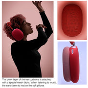A Pair Full Coverage Anti-scratch Silicone Headphone Protective Case for AirPods Max(Black)