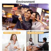 8 Pin Interface Live Broadcast Wireless Lavalier Microphone