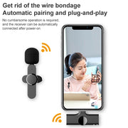 8 Pin Interface Live Broadcast Wireless Lavalier Microphone