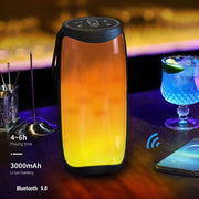 HOPESTAR P40 Bluetooth 5.0 Portable Water-resistant Wireless Bluetooth Speaker (Blue)