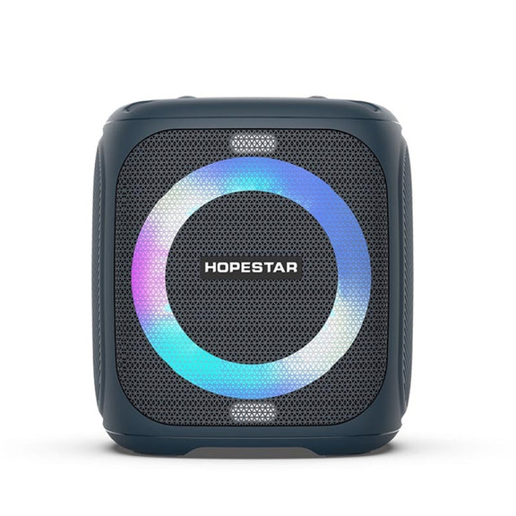 HOPESTAR Party100 Bluetooth 5.0 Portable Water-resistant Wireless Bluetooth Speaker with Mobile Charging Function (Blue)