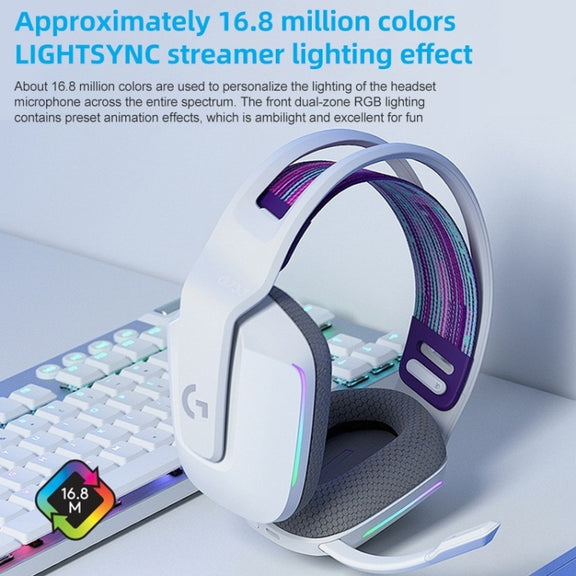 Logitech G733 LIGHT SPEED Wireless RGB Gaming Headset (Purple)