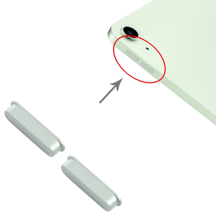 Volume Control Button for iPad Air 4 10.9 inch 2020 A2316 A2324 A2325 A2072 (Green)