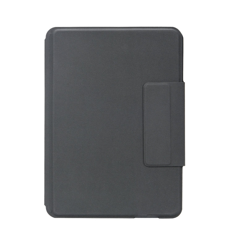 P3125-6 Grid Bluetooth Keyboard Leather Case with Touch Pad For iPad Air 11 2024 / Air 5 10.9 2022 / Air 4 10.9 2020 / iPad Pro 11 2021/2020/2018(Black)