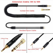 ZS0228 Headphone Audio Cable for HIFIMAN HE400i HE560 1000 (Black)