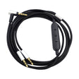 ZS0096 Wired Control Version Headphone Audio Cable for Sol Republic Master Tracks HD V8 V10 V12 X3 (Black) - Headset Accessories by PMC TechLife | Online Shopping South Africa | PMC TechLife | Buy Now Pay Later Mobicred