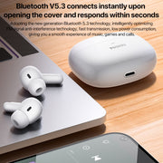 Yesido TWS28 ANC+ENC Dual Noise Reduction Smart TWS Wireless Bluetooth Earphone (Beige)