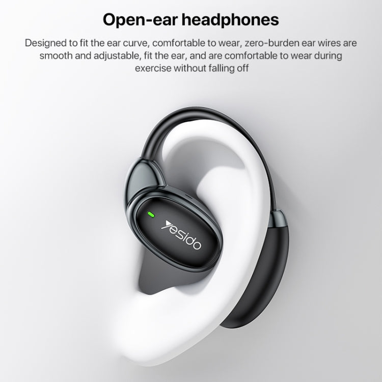 Yesido YSP19 OWS Open Wireless Bluetooth Earphone (White)