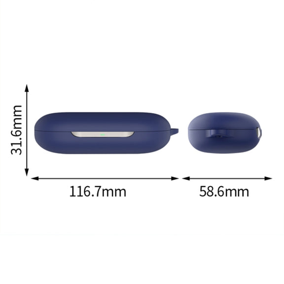 For Xiaomi Open Earphone Silicone Protective Case (Midnight Green)