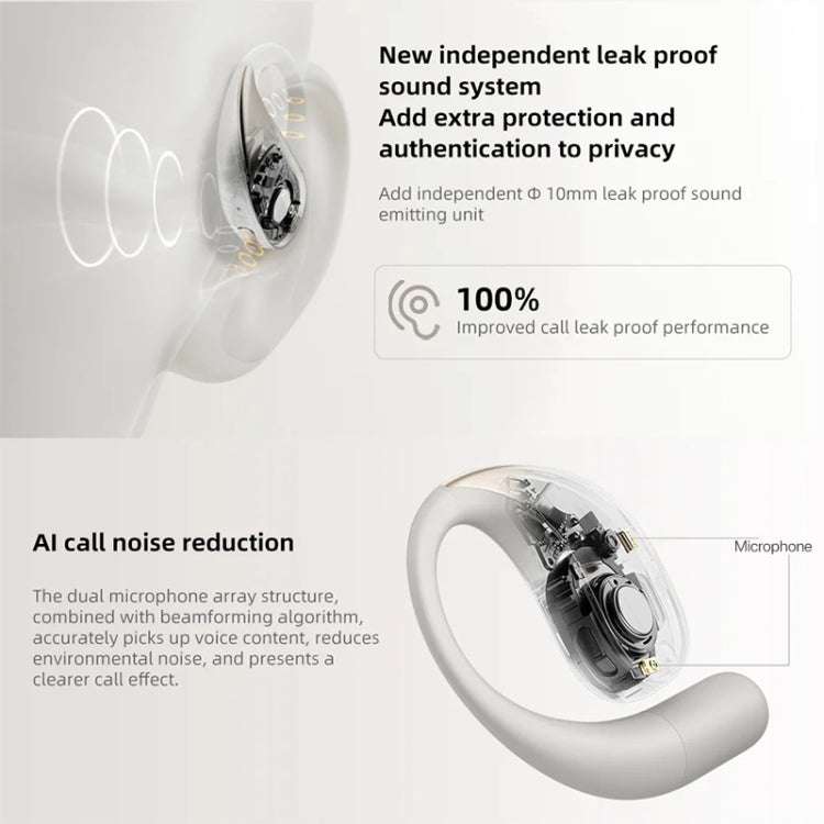 Original Xiaomi Bluetooth 5.3 Open-Ear Wireless Bluetooth Earbuds (Gold)