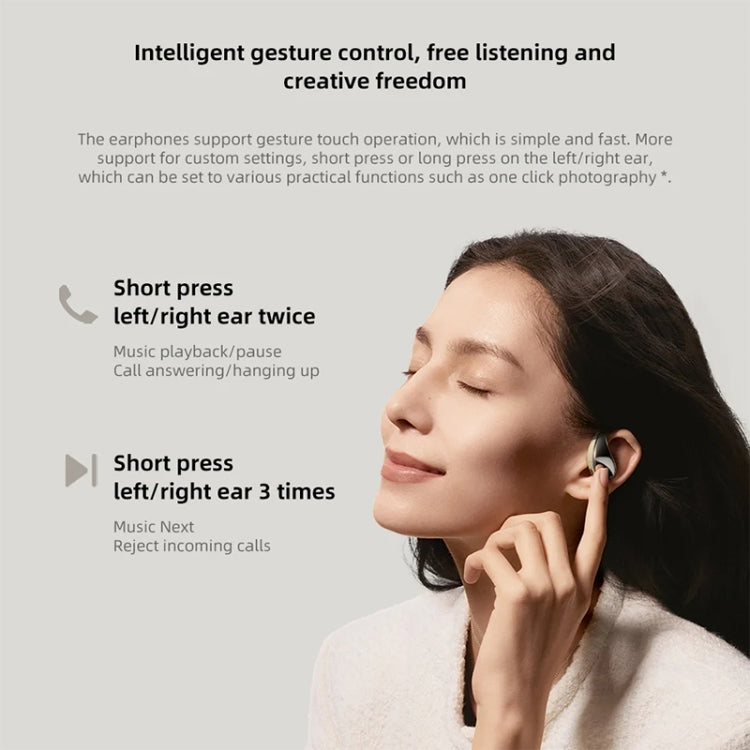 Original Xiaomi Bluetooth 5.3 Open-Ear Wireless Bluetooth Earbuds (Gold)