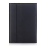 A05 Bluetooth 3.0 Ultra-thin ABS Detachable Bluetooth Keyboard Leather Tablet Case for iPad mini 5, with Holder(Black)