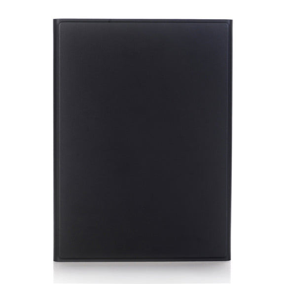 A09 Bluetooth 3.0 Ultra-thin ABS Detachable Bluetooth Keyboard Leather Tablet Case for iPad Air / Pro 10.5 inch (2019), with Holder (Black)