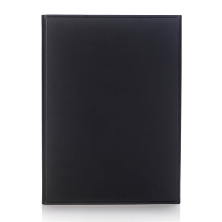 A09 Bluetooth 3.0 Ultra-thin ABS Detachable Bluetooth Keyboard Leather Tablet Case for iPad Air / Pro 10.5 inch (2019), with Holder (Black)