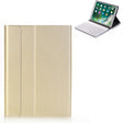 A09 Bluetooth 3.0 Ultra-thin ABS Detachable Bluetooth Keyboard Leather Tablet Case for iPad Air / Pro 10.5 inch (2019), with Holder (Gold) - For iPad Pro by PMC Jewellery | Online Shopping South Africa | PMC Jewellery | Buy Now Pay Later Mobicred