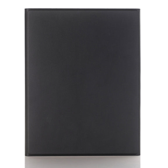 A09B Bluetooth 3.0 Ultra-thin ABS Detachable Bluetooth Keyboard Leather Tablet Case for iPad Air / Pro 10.5 inch (2019), with Pen Slot & Holder (Black)