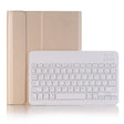 A09B Bluetooth 3.0 Ultra-thin ABS Detachable Bluetooth Keyboard Leather Tablet Case for iPad Air / Pro 10.5 inch (2019), with Pen Slot & Holder (Gold) - For iPad Pro by PMC TechLife | Online Shopping South Africa | PMC TechLife