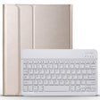 A11 Bluetooth 3.0 Ultra-thin ABS Detachable Bluetooth Keyboard Leather Tablet Case for iPad Pro 11 inch ���2018���, with Holder (Gold) - For iPad Pro by PMC TechLife | Online Shopping South Africa | PMC TechLife
