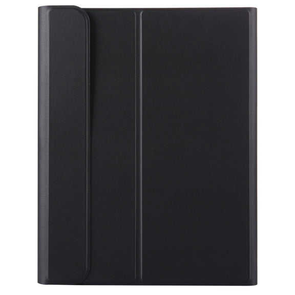 A11B Bluetooth 3.0 Ultra-thin ABS Detachable Bluetooth Keyboard Leather Tablet Case for iPad Air 4 / Air 5 / Pro 11 inch 2022 / 2021 / 2020 / 2018, with Pen Slot & Holder (Black)