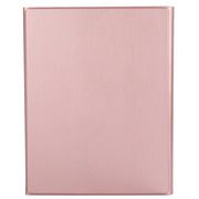 A11B Bluetooth 3.0 Ultra-thin ABS Detachable Bluetooth Keyboard Leather Tablet Case for iPad Air 4 / Air 5 / Pro 11 inch 2022 / 2021 / 2020 / 2018, with Pen Slot & Holder (Rose Gold)