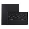 A12B Bluetooth 3.0 Ultra-thin Detachable Bluetooth Keyboard Leather Tablet Case for iPad Air 13 2024 / 2025 / Pro 12.9 inch 2022 / 2021 / 2020 / 2018, with Pen Slot & Holder(Black) - For iPad Pro by PMC Jewellery | Online Shopping South Africa | PMC Jewellery | Buy Now Pay Later Mobicred