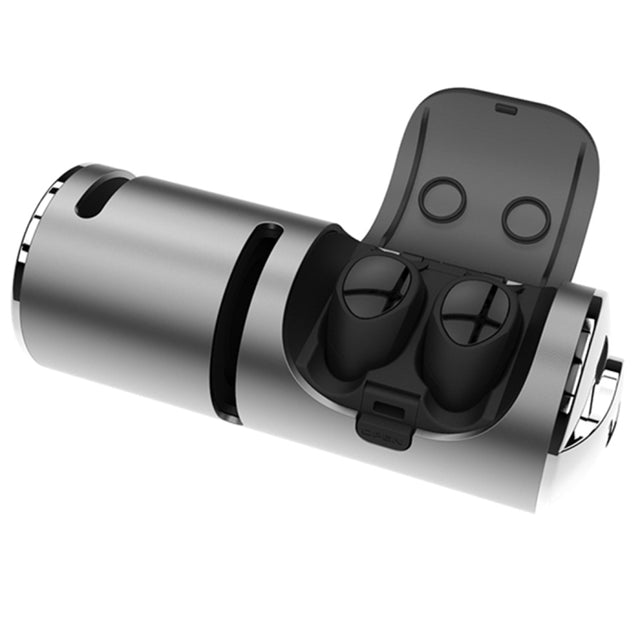 3 in 1 TWS Mini Water-resistant Bluetooth 4.2 Wireless Earphone + Audio + Charging Box