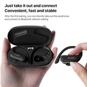 Lenovo Erazer XT60 Pro Bluetooth 5.3 Ear-mounted Sports Wireless Bluetooth Earphone (Black)