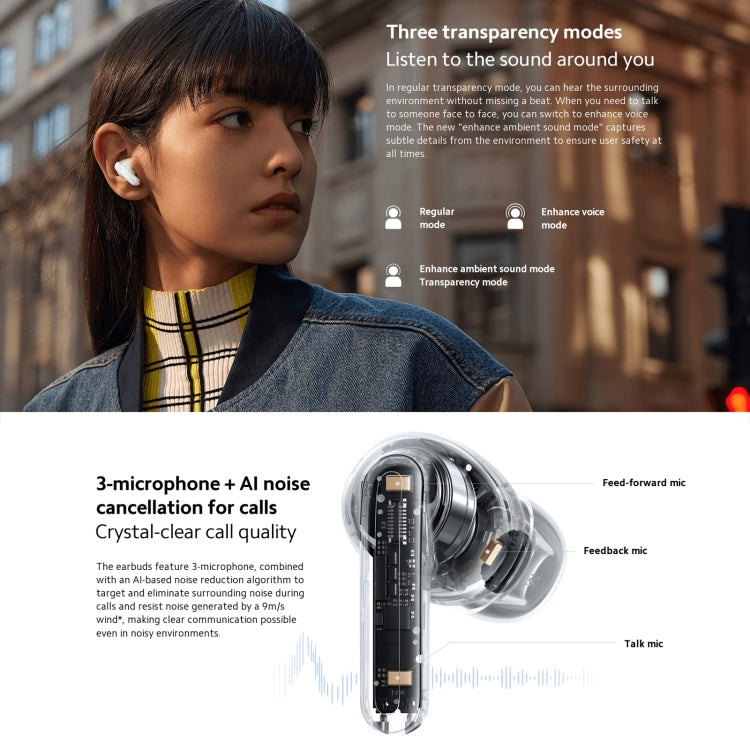 Original Xiaomi Redmi Buds 5 Pro Wireless Bluetooth Earphone (Blue)