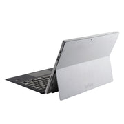1089A Magnetic Charging Bluetooth V3.0 Keyboard + Microfiber Leather Tablet Case for Microsoft Surface Pro 3 / 4 / 5 / 6(Black)