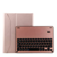 1139B Detachable Bluetooth 3.0 Aluminum Alloy Keyboard + Lambskin Texture Leather Tablet Case for iPad Pro 11 inch (2018), with Three-gear Adjustment / Magnetic / Sleep Function (Pink) - For iPad Pro by PMC TechLife | Online Shopping South Africa | PMC TechLife | Buy Now Pay Later Mobicred