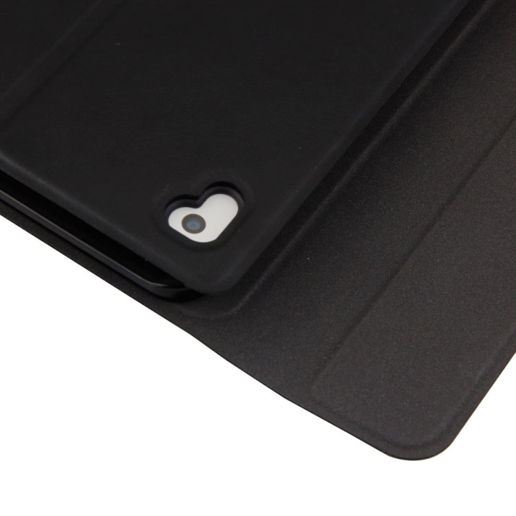 FT-1030 Bluetooth 3.0 ABS Brushed Texture Keyboard + Skin Texture Leather Tablet Case for iPad Air / Air 2 / iPad Pro 9.7 inch, with Three-gear Angle Adjustment / Magnetic / Sleep Function (Black)