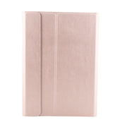 FT-1030 Bluetooth 3.0 ABS Brushed Texture Keyboard + Skin Texture Leather Tablet Case for iPad Air / Air 2 / iPad Pro 9.7 inch, with Three-gear Angle Adjustment / Magnetic / Sleep Function (Pink)