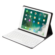 FT-1030 Bluetooth 3.0 ABS Brushed Texture Keyboard + Skin Texture Leather Tablet Case for iPad Air / Air 2 / iPad Pro 9.7 inch, with Three-gear Angle Adjustment / Magnetic / Sleep Function (Pink)