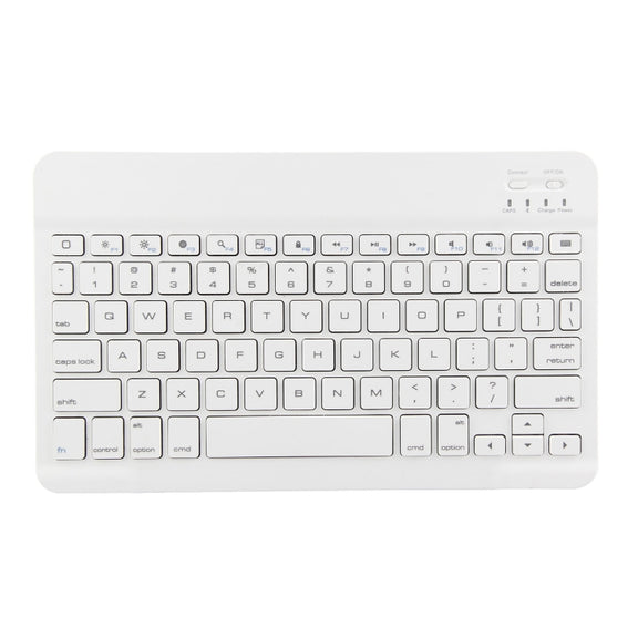 FT-1030 Bluetooth 3.0 ABS Brushed Texture Keyboard + Skin Texture Leather Tablet Case for iPad Air / Air 2 / iPad Pro 9.7 inch, with Three-gear Angle Adjustment / Magnetic / Sleep Function (Gold)