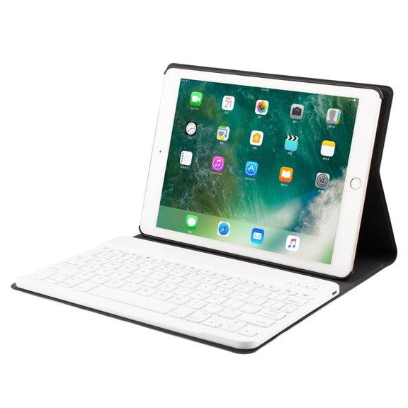 FT-1030 Bluetooth 3.0 ABS Brushed Texture Keyboard + Skin Texture Leather Tablet Case for iPad Air / Air 2 / iPad Pro 9.7 inch, with Three-gear Angle Adjustment / Magnetic / Sleep Function (Gold)