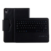 IP011 Detachable Bluetooth 3.0 ABS Keyboard + Litchi Texture Leather Tablet Case for iPad Pro 11 inch (2018), with Sleep Function (Black)