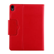 IP011 Detachable Bluetooth 3.0 ABS Keyboard + Litchi Texture Leather Tablet Case for iPad Pro 11 inch (2018), with Sleep Function (Red)
