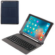 T-201 Detachable Bluetooth 3.0 Ultra-thin Keyboard + Lambskin Texture Leather Tablet Case for iPad Air / Air 2 / iPad Pro 9.7 inch, Support Multi-angle Adjustment (Blue) - For iPad Pro by PMC TechLife | Online Shopping South Africa | PMC TechLife