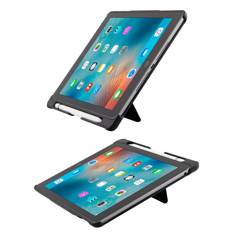 T-201 Detachable Bluetooth 3.0 Ultra-thin Keyboard + Lambskin Texture Leather Tablet Case for iPad Air / Air 2 / iPad Pro 9.7 inch, Support Multi-angle Adjustment (Blue)
