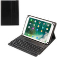 TY-1031 Universal Bluetooth 3.0 ABS Brushed Texture Keyboard + Leather Tablet Case for iOS, Windows, Android Tablet PC Between 9-10.5 inch(Black) - For iPad Pro by PMC TechLife | Online Shopping South Africa | PMC TechLife