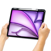 T12B-AS Detachable Rotating Backlit Touch Bluetooth Keyboard Case For iPad Air 13 2024 / Pro 12.9 2022 2021 2020 2018