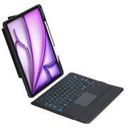 T12B-AS Detachable Rotating Backlit Touch Bluetooth Keyboard Case For iPad Air 13 2024 / Pro 12.9 2022 2021 2020 2018