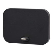 8 Pin Stouch Aluminum Desktop Station Dock Charger for iPhone (Black)