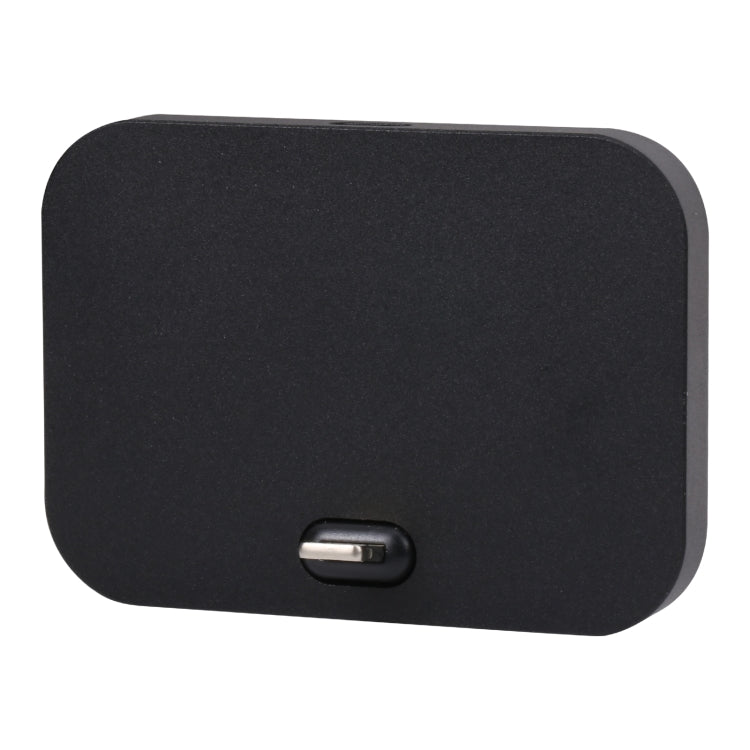 8 Pin Stouch Aluminum Desktop Station Dock Charger for iPhone (Black)